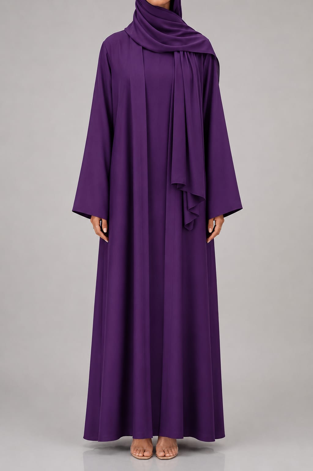 Purple Mira Abaya