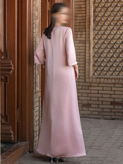 BA5194 Pink Magnolia Dress