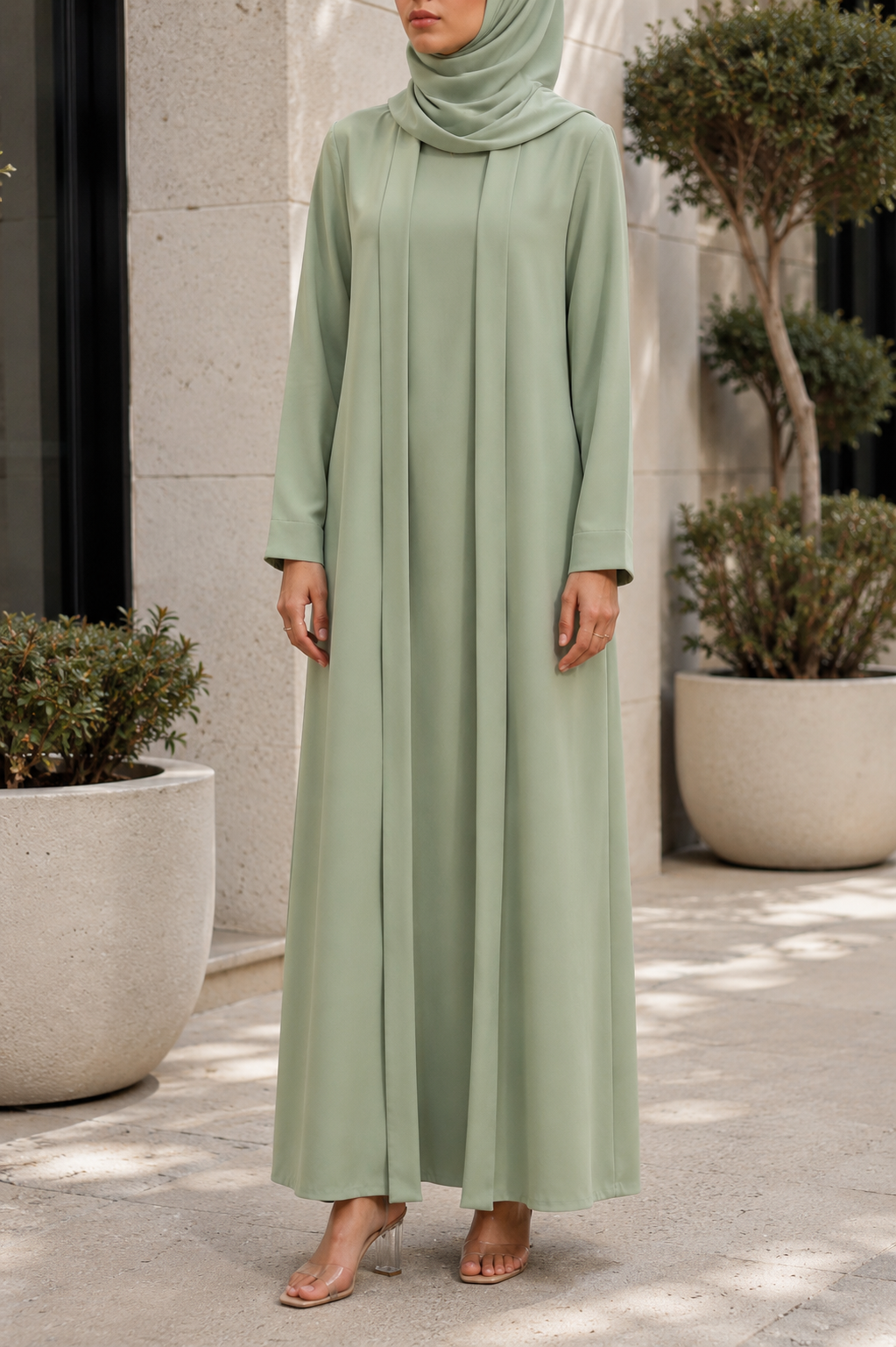 Pistachio Mira Abaya