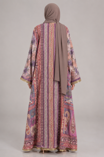 Lilac Zareen Abaya
