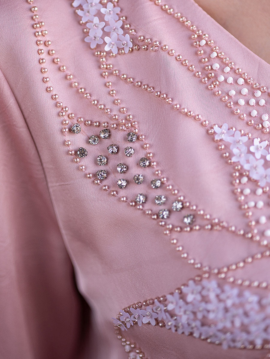 BA5194 Pink Magnolia Dress