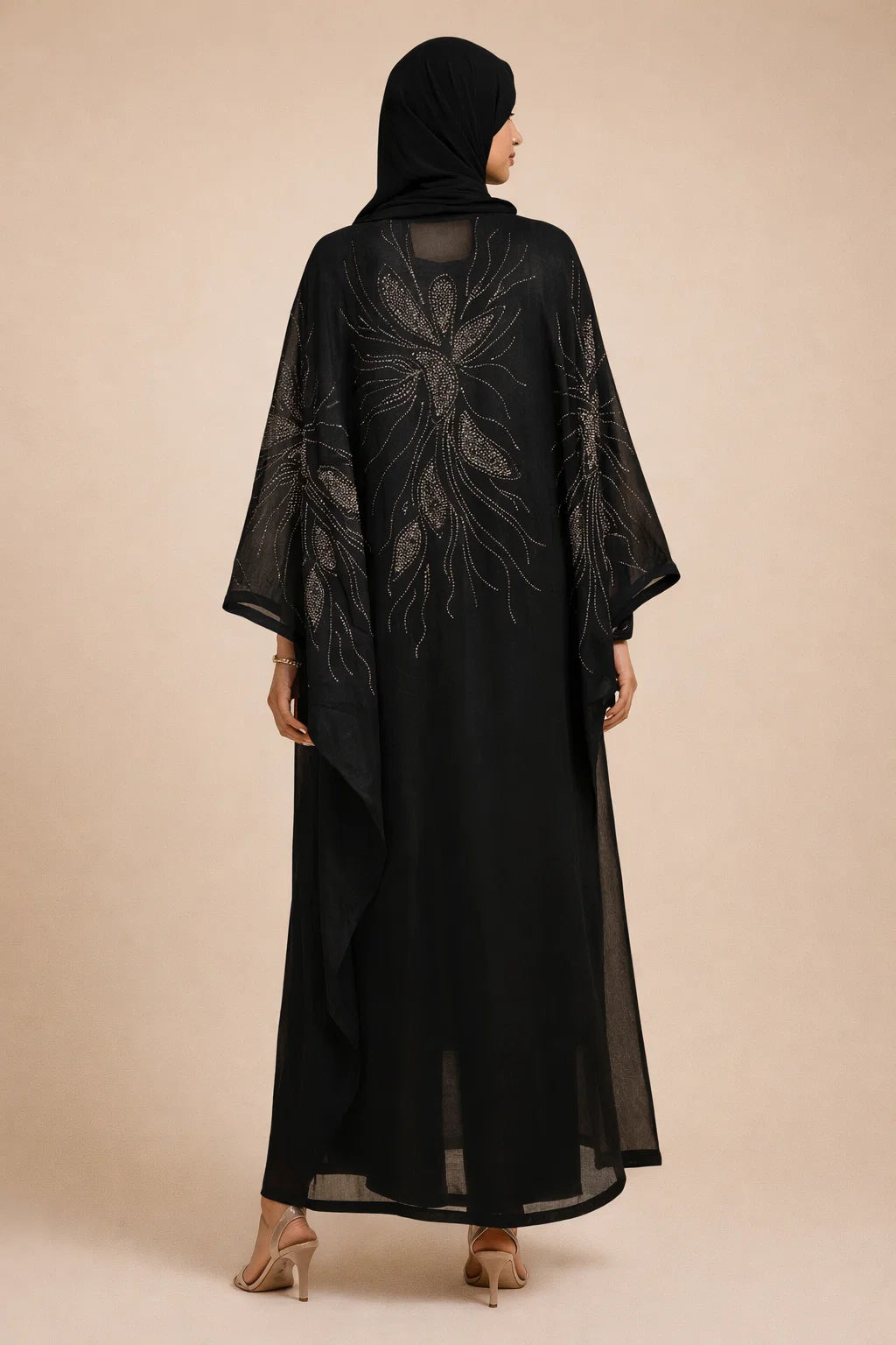 Black Elaris Abaya