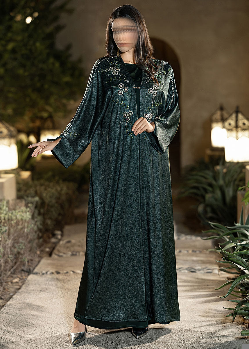 BA6029 Green Nebula Abaya