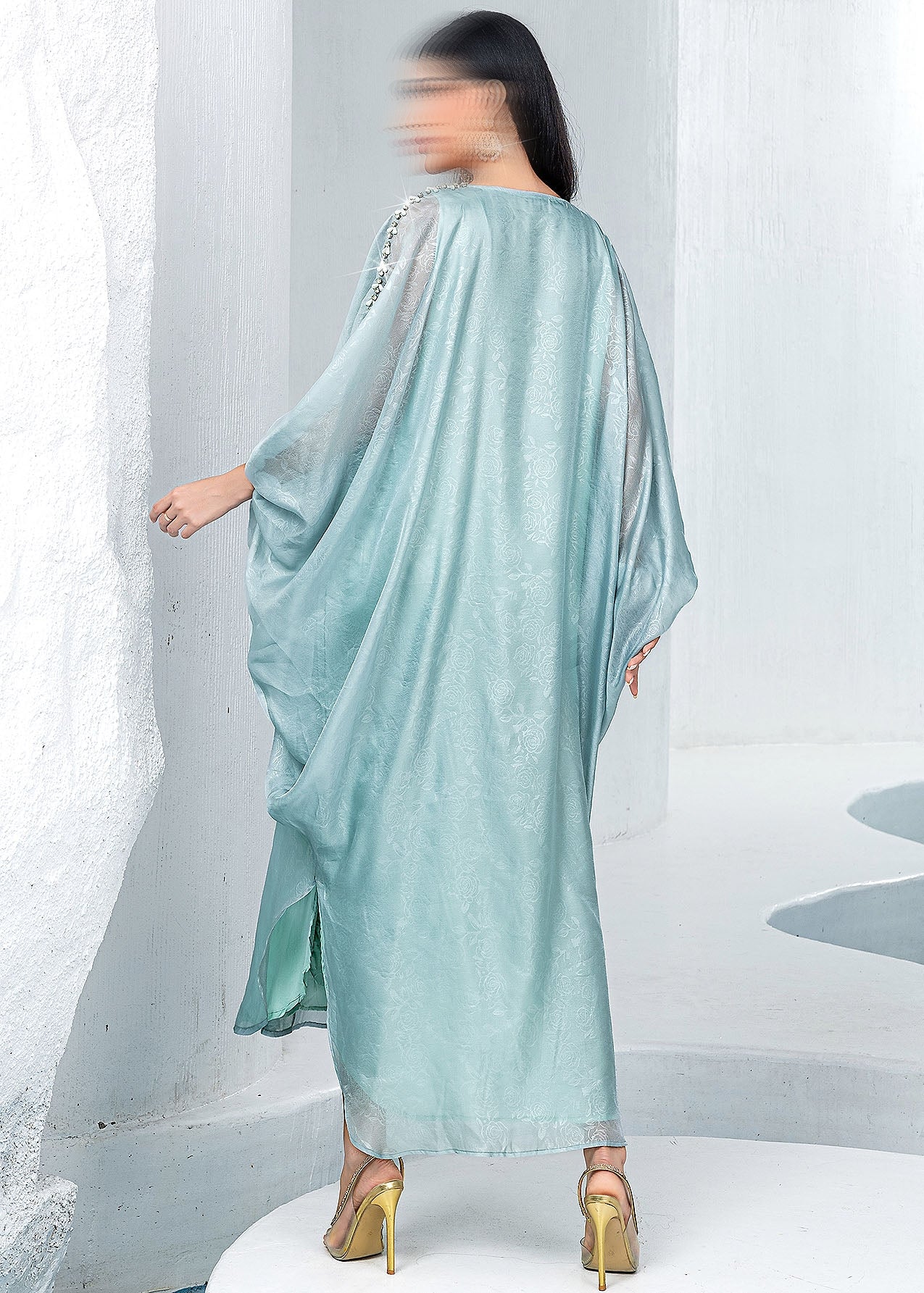BA5168 Green Radiance Kaftan
