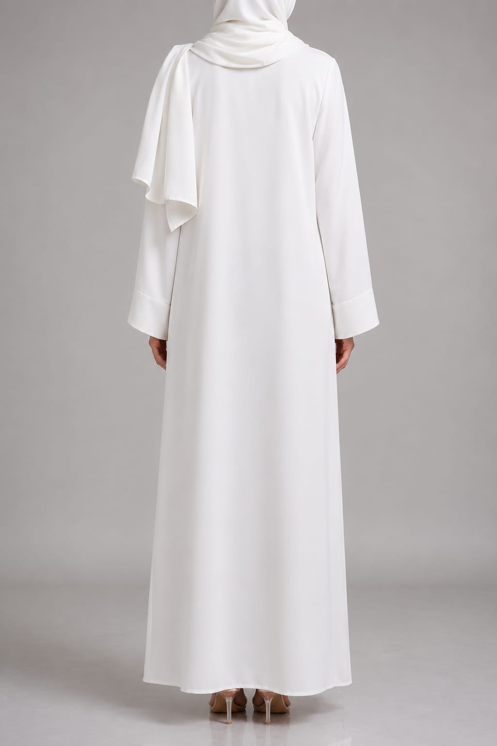 White Yara Abaya