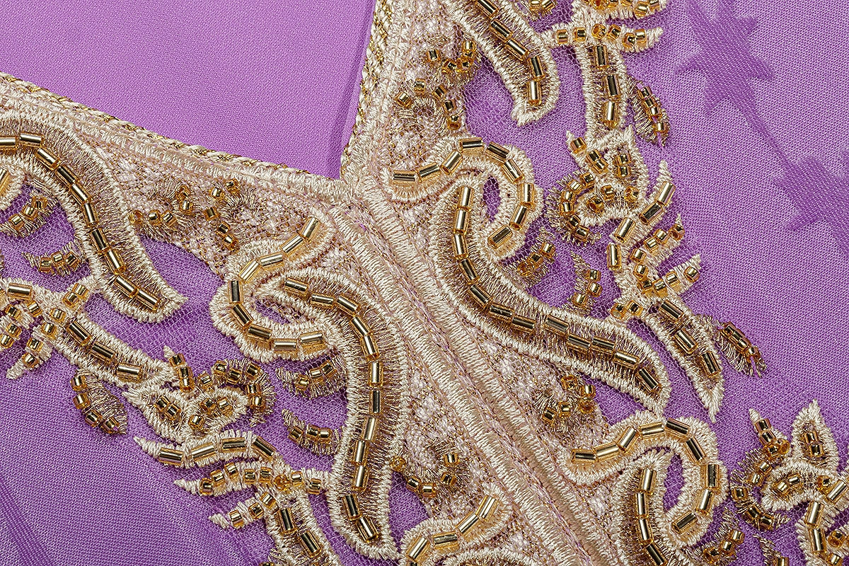 BA4031 Purple Lilac Jalabiya