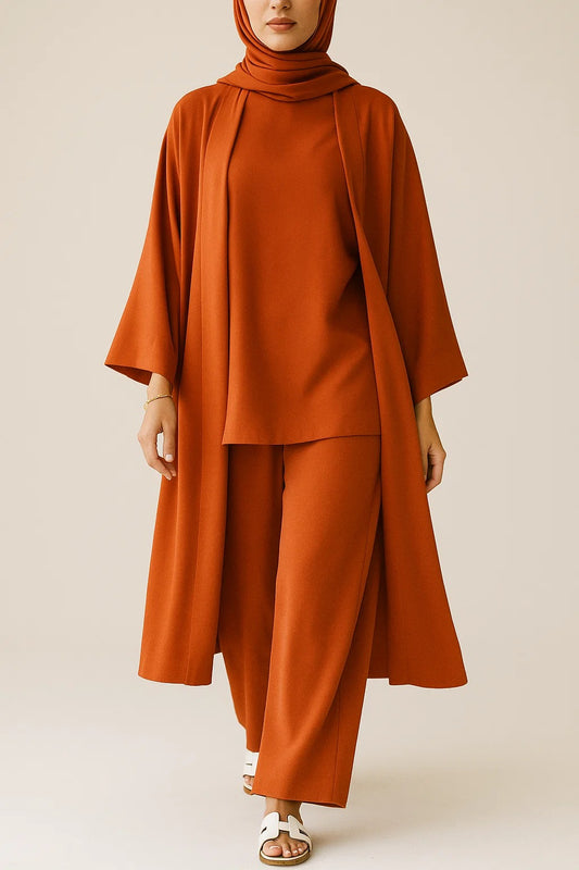 Rust Orange Coord Set