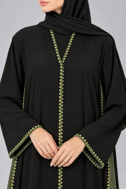 Olive Piceous Abaya