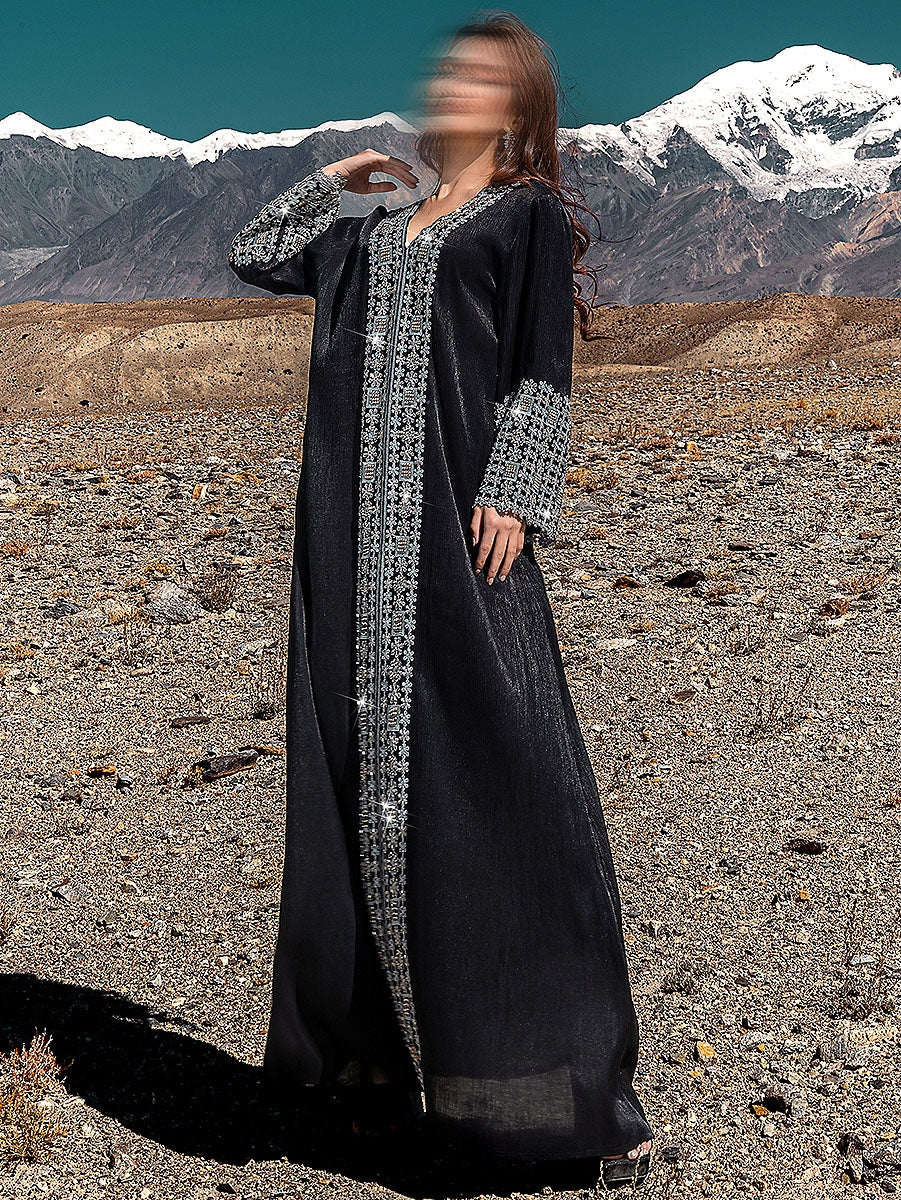 BA5225 Black Orion Jalabiya