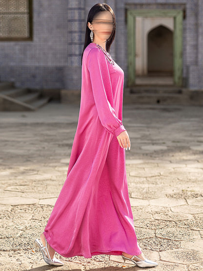 BA5203 Pink Lantern Dress