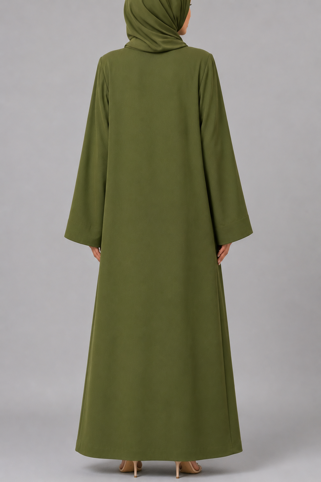 Olive Wave Abaya