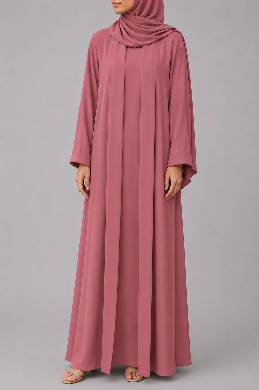 Pink Yara Abaya