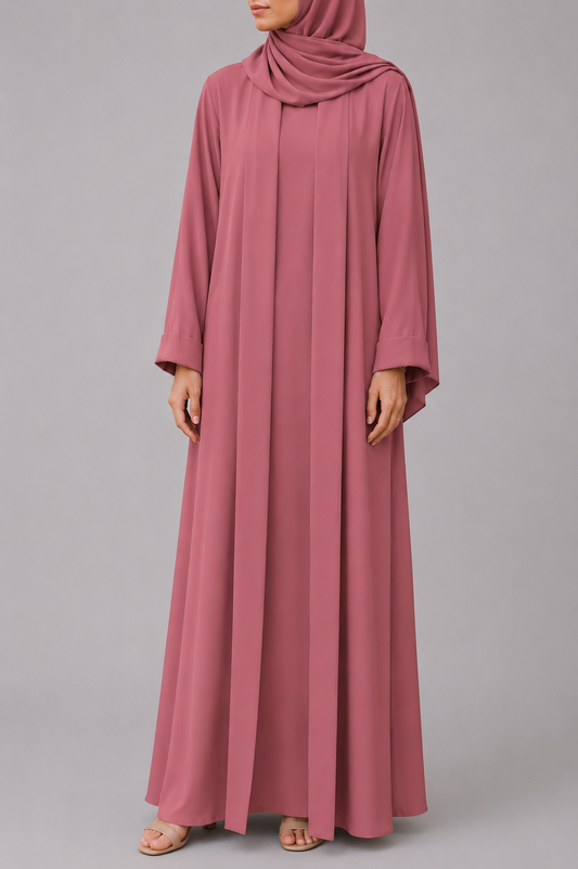 Pink Yara Abaya
