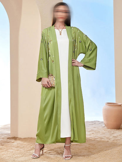 BA503 Green Elysian Abaya