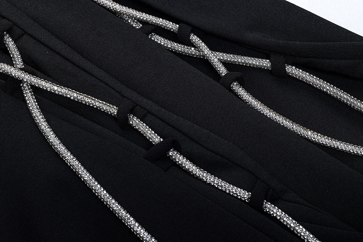 BA4085 Black Hematite Dress