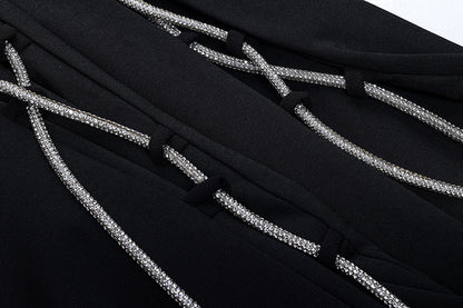 BA4085 Black Hematite Dress