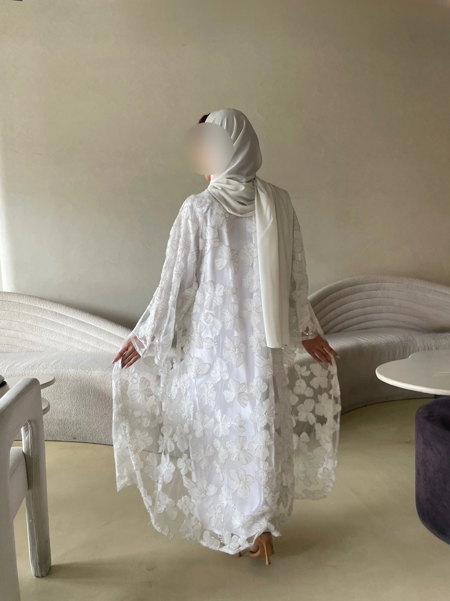 Nura Pearl Abaya