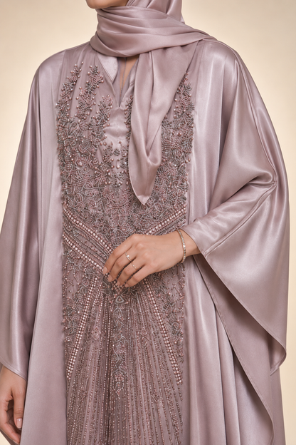 Mauve Ameera Abaya 2