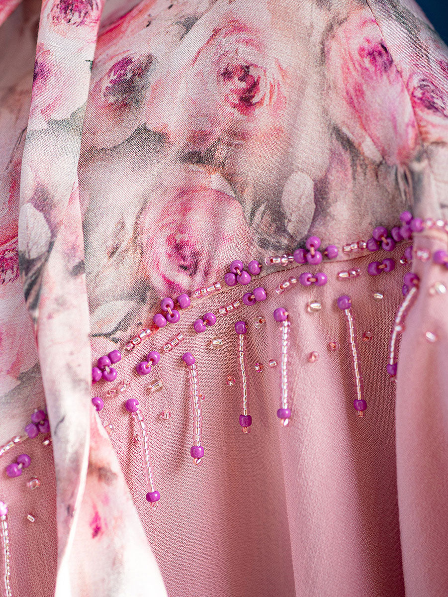 BA5139 Pink Limerence Kaftan