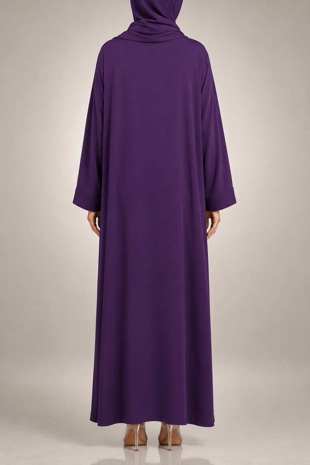 Purple Yara Abaya