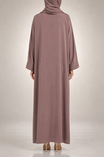 Beige Yara Abaya