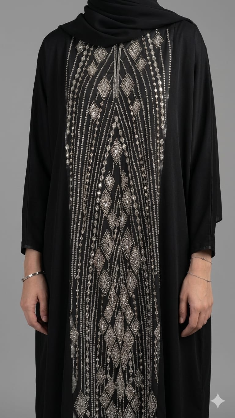 Black Ameera Abaya
