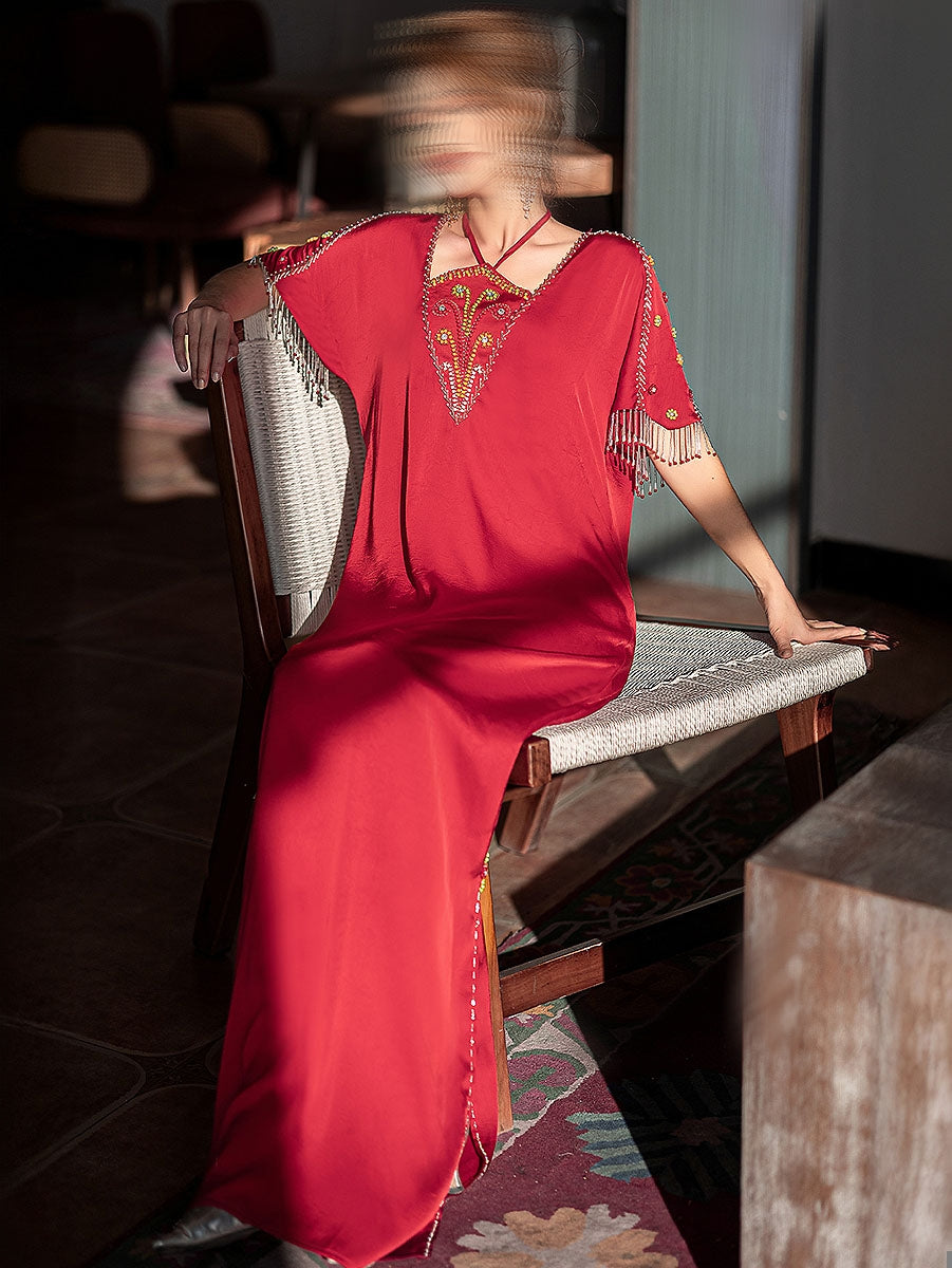 BA5182 Red Zaleria Dress