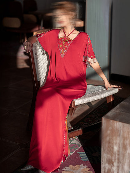 BA5182 Red Zaleria Dress