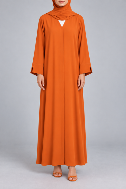 Orange Essential Abaya