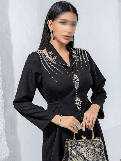 BA5257 Black Sovereign Dress
