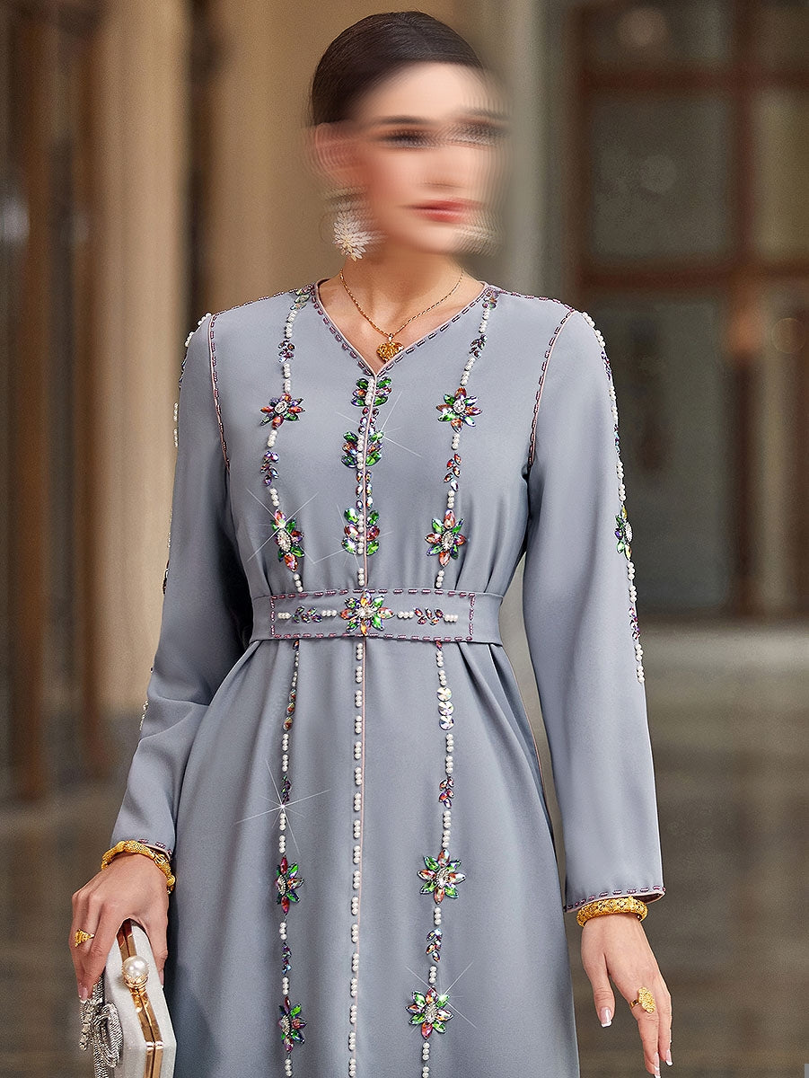 BA4039 Grey Tranquil Jalabiya