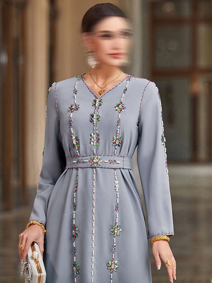 BA4039 Grey Tranquil Jalabiya