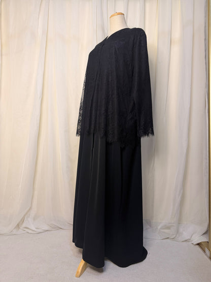 Black Moon Veil Abaya