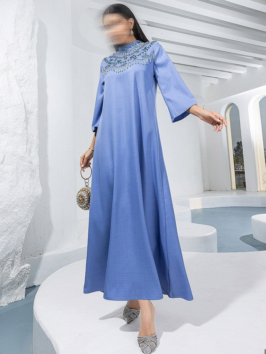 BA5262 Blue Aquamarine Dress