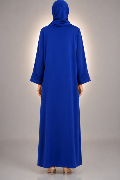 Imperial Blue Yara Abaya