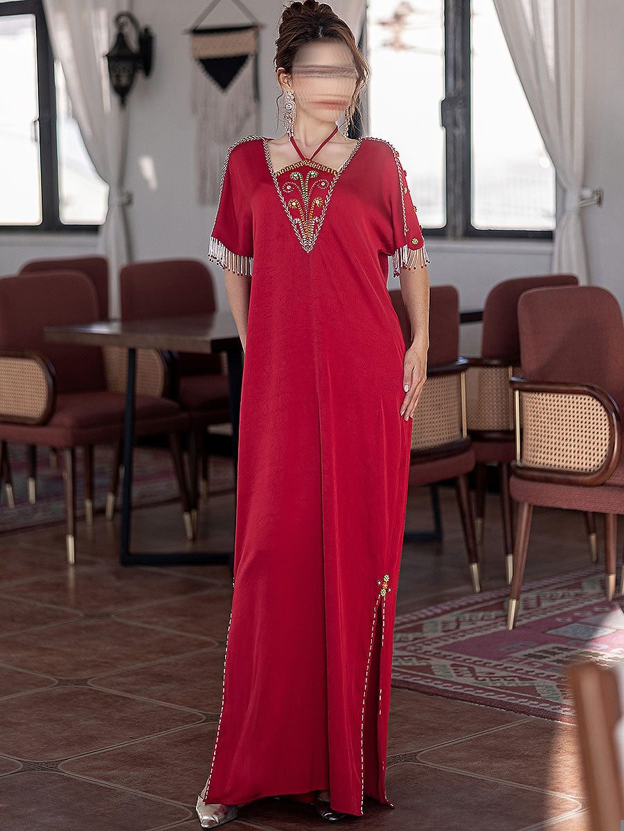 BA5182 Red Zaleria Dress