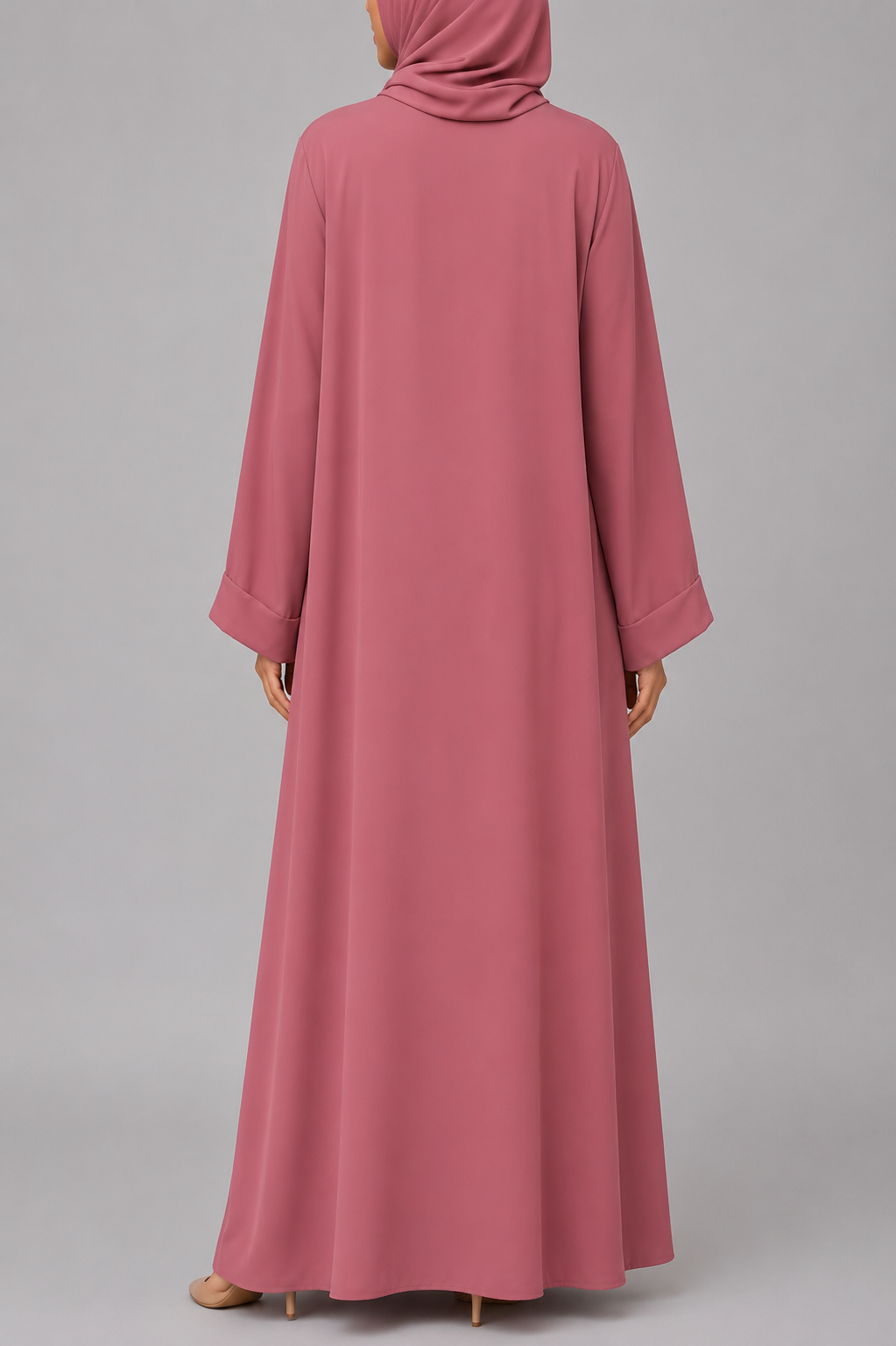 Pink Yara Abaya