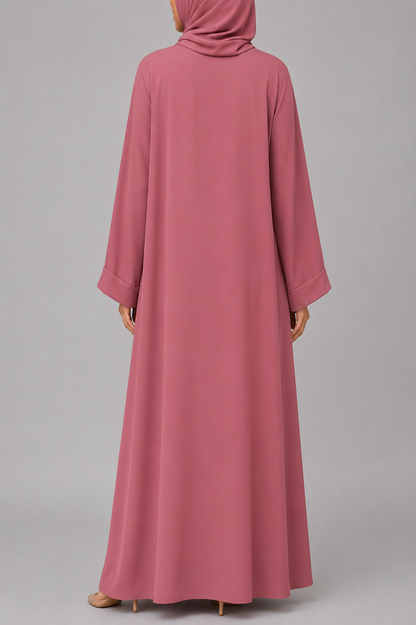 Pink Yara Abaya