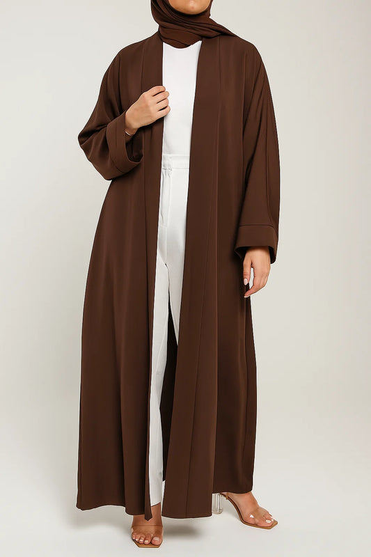 Brown yara abaya