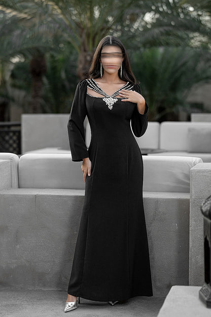 BA6008 Black Luminary Dress