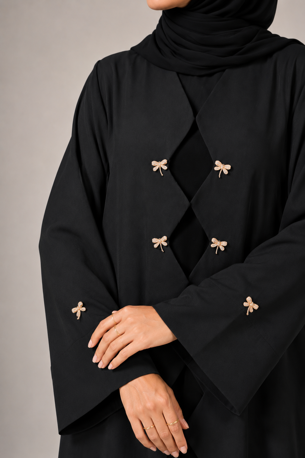 Black Aura Abaya