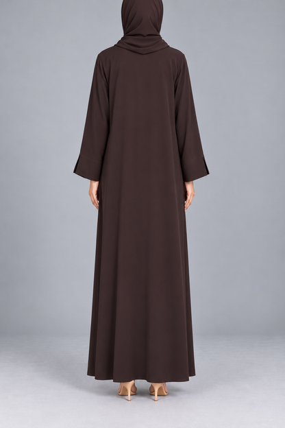 Brown Essential Abaya