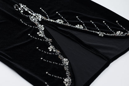 BA6028 Black Merlinite Dress