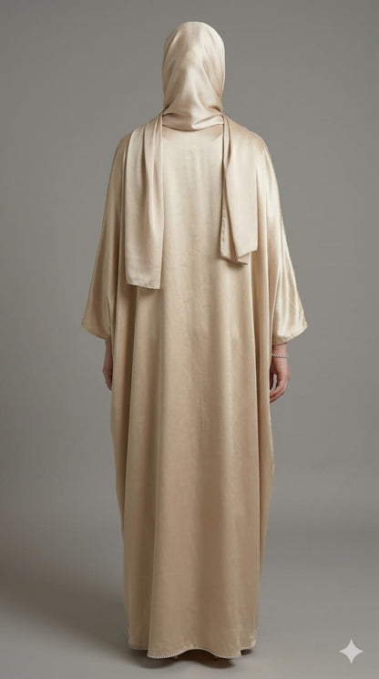 Beige Ameera Abaya