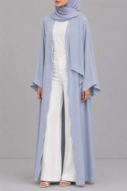 Sky blue IT Abaya