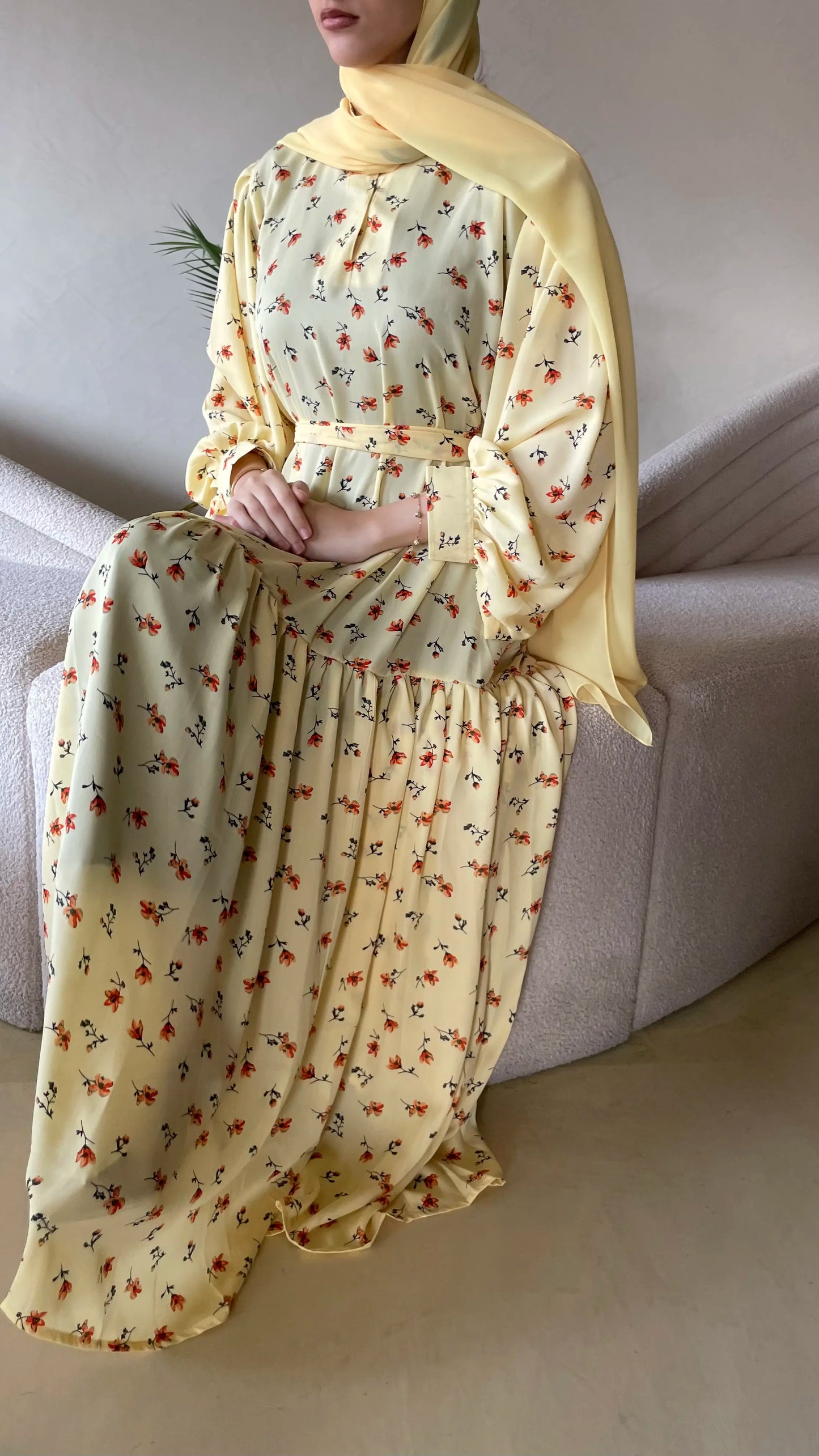 Yellow Long Dress
