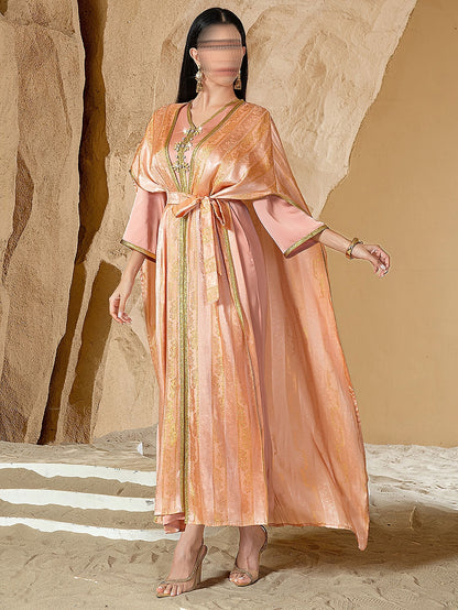 BA5143 Pink Regalia Kaftan