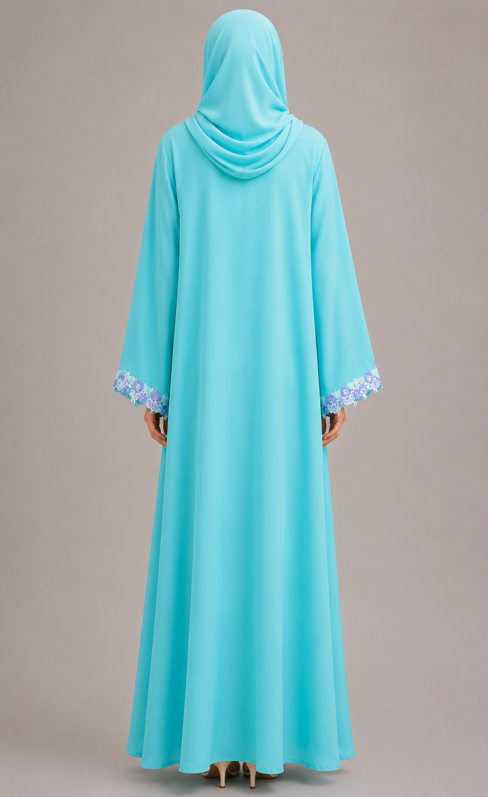 Petal Lace Abaya