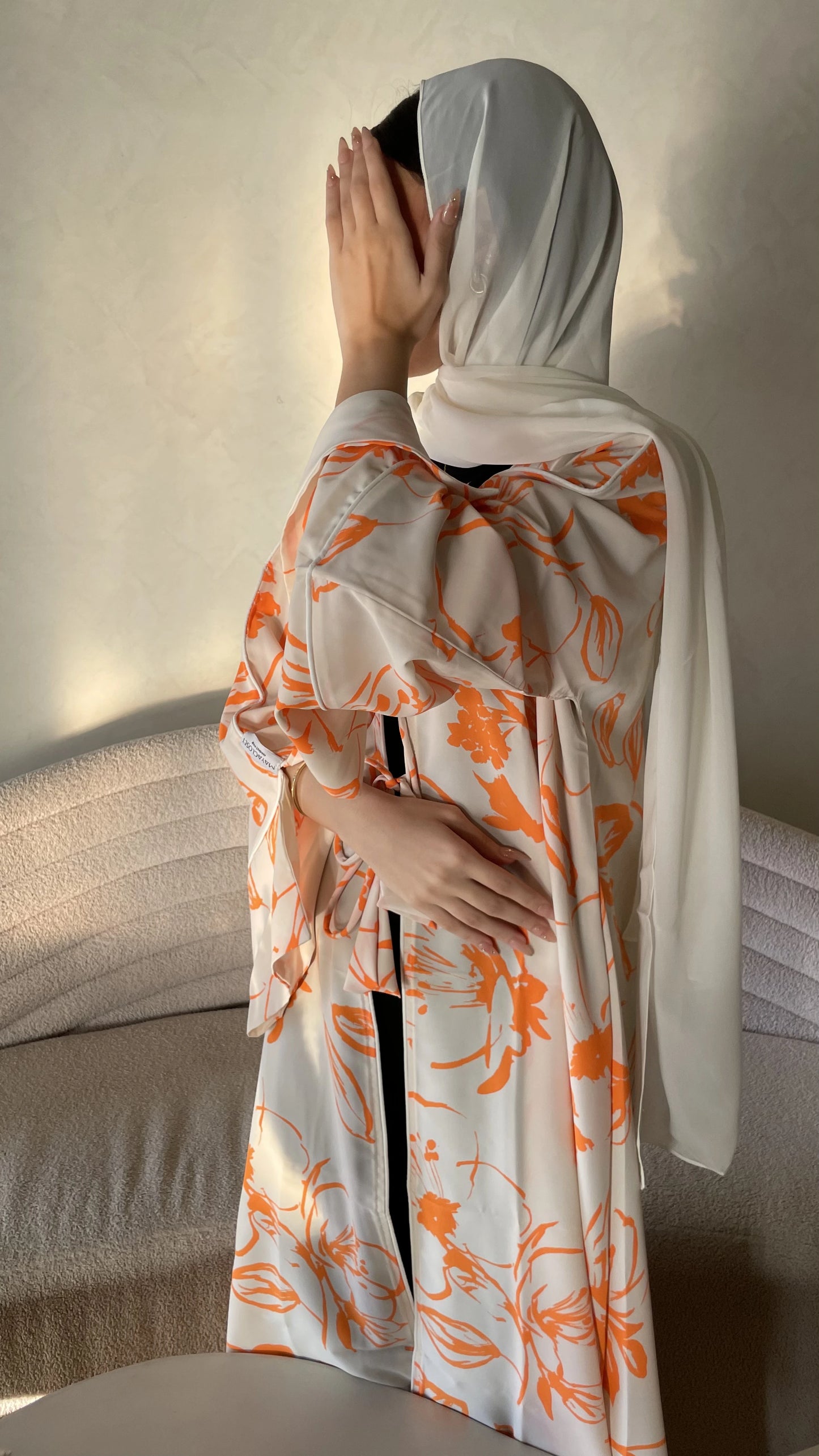 Coral Kimono & Sheila