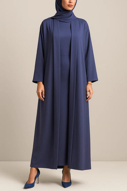 Navy Blue Mira Abaya